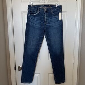 Anthropologie Adriano Goldschmeid (AG) Stevie ankle jeans